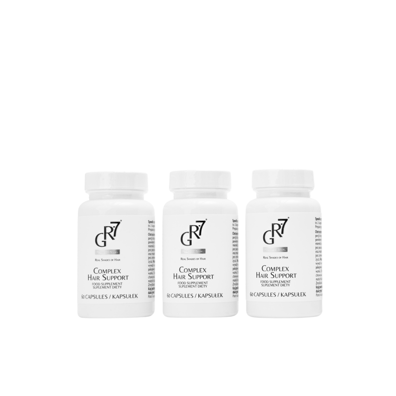Vitamíny na vlasy GR-7® COMPLEX HAIR SUPPORT, 3 balenia