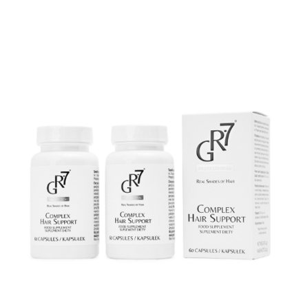 GR-7 Vitamínový komplex pre podporu rastu vlasov s kyselinou fosfatidovou, 2 balenia